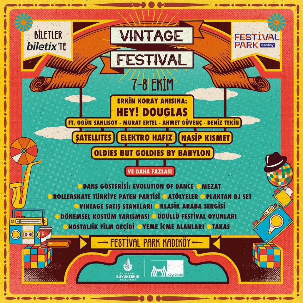 Vintage Festival 7-8 Ekim'de Festival Park'ta! - İstanbul Senin